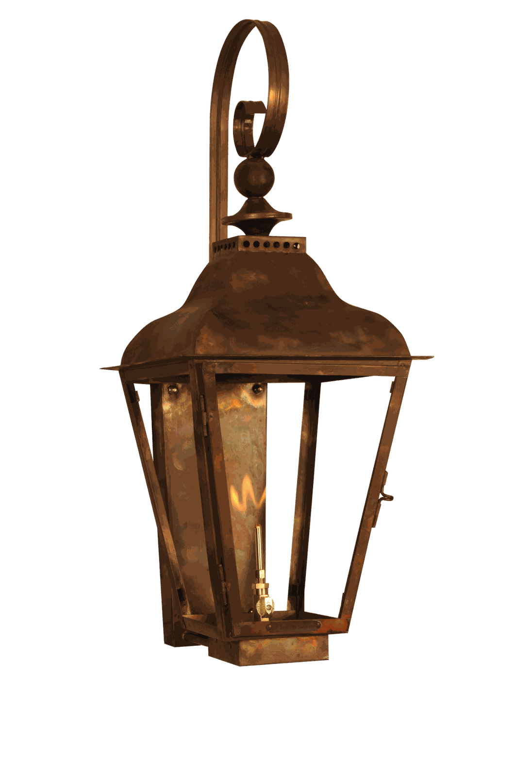 St. James Lighting Brunswick Gas Lantern